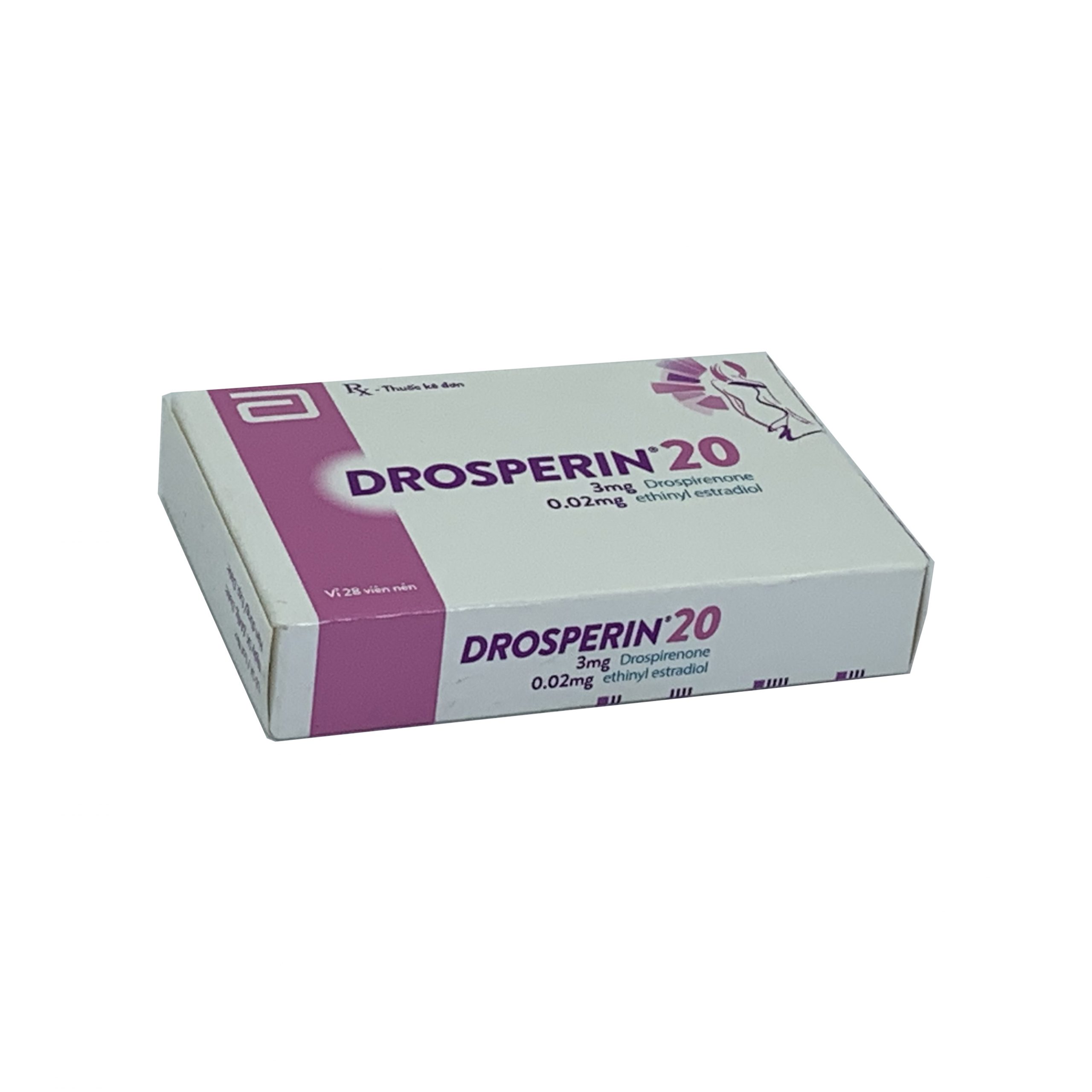 Thuốc tránh thai Drosperin 20 hồng