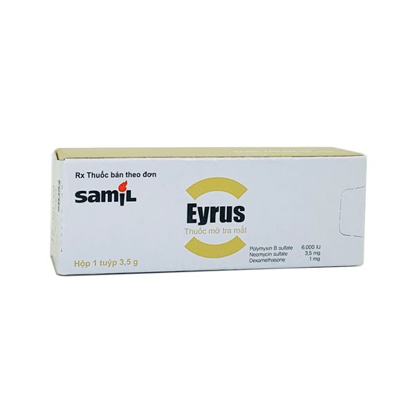 Những tác dụng phụ có thể xảy ra khi sử dụng thuốc Eyrus 3.5g?