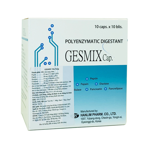 Thuốc Gesmix Cap