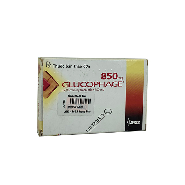 Thuốc Glucophage 850mg