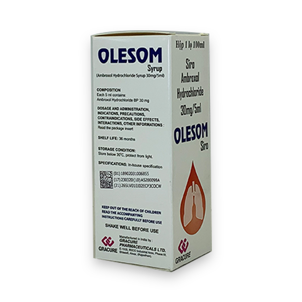 Thuốc Olesom 30mg/5ml Syrup