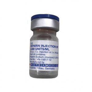 Thuốc Heparin BP 5000Units/ml